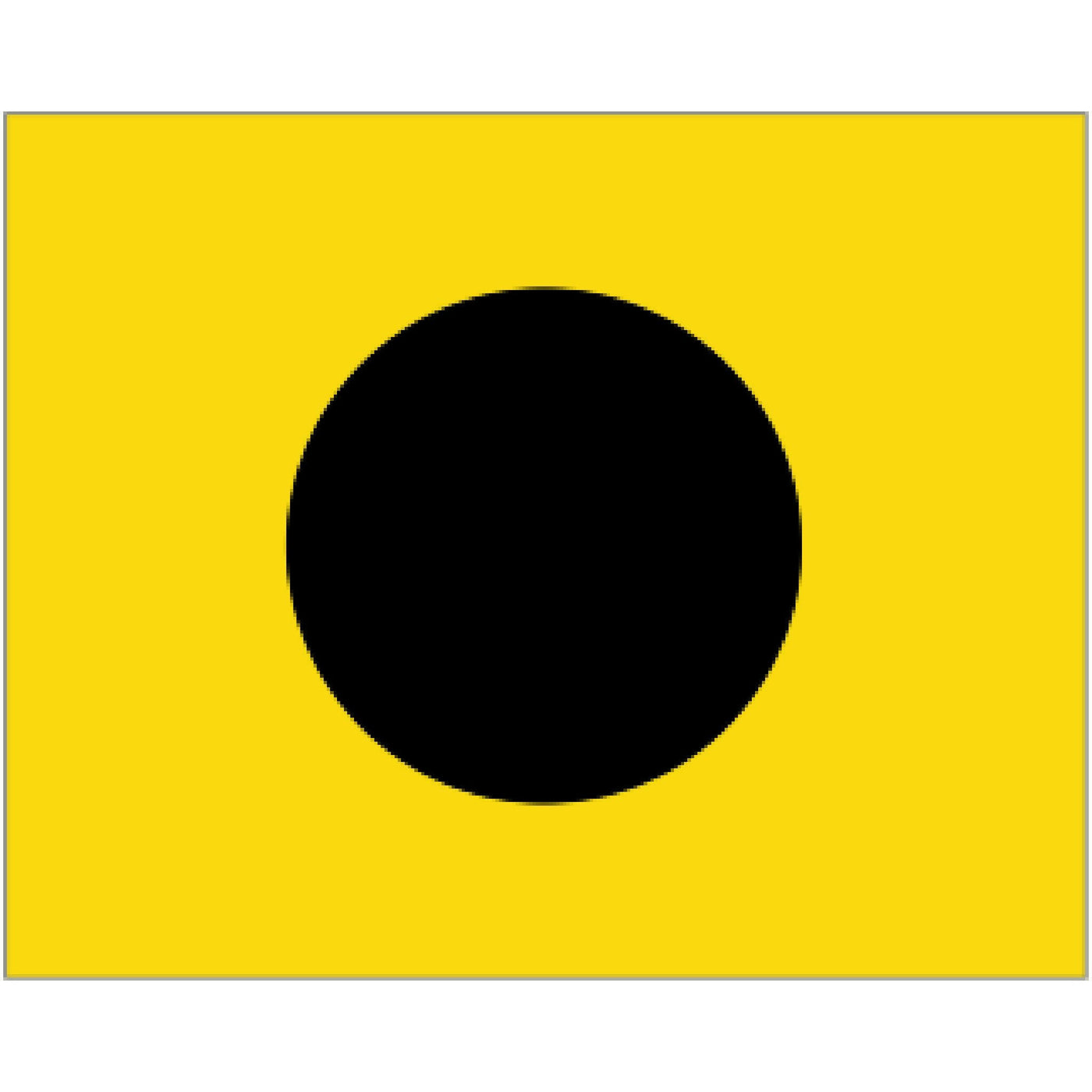 Code Flag Letter I - India - Arthur Beale