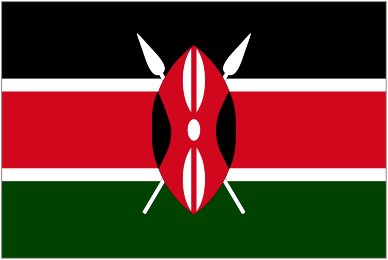 KENYA FLAG.