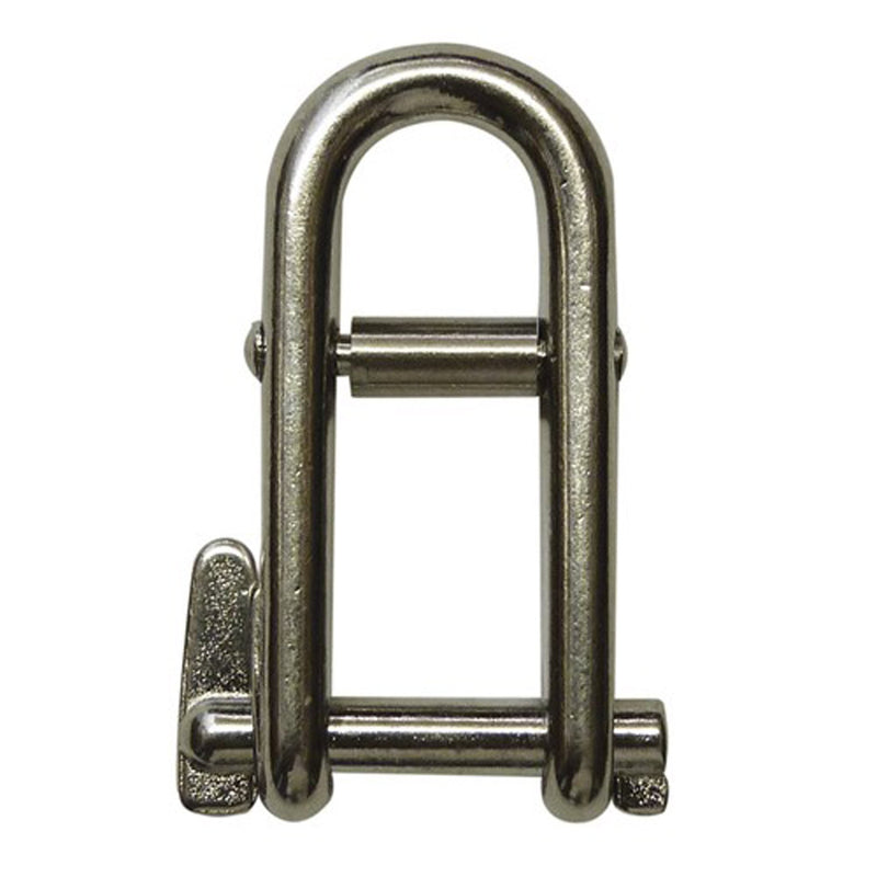 Key Pin D Shackle with Bar - Stainless Steel - Arthur Beale