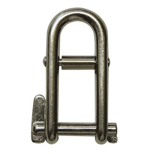 You added <b><u>Key Pin D Shackle with Bar - Stainless Steel</u></b> to your cart.