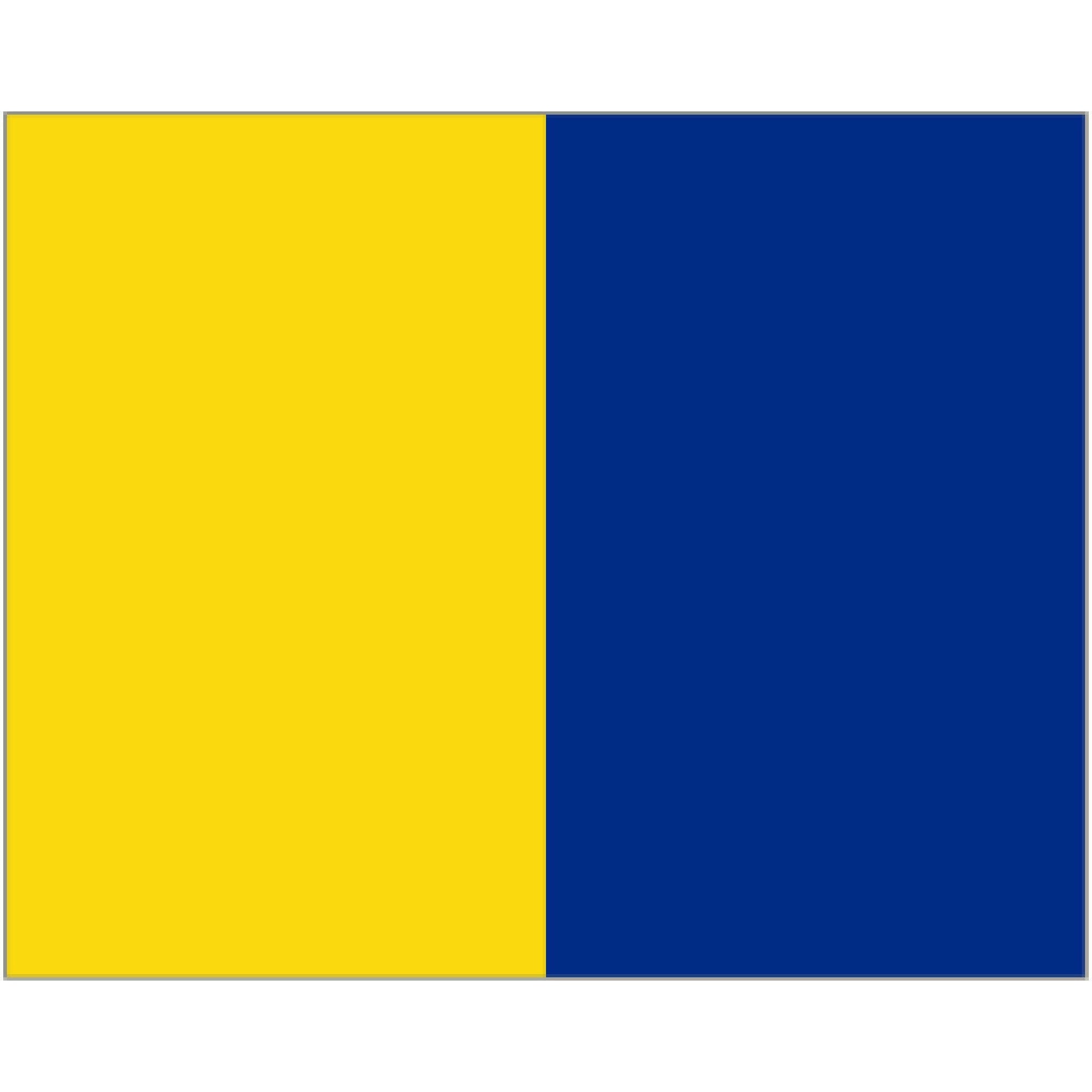 Code Flag Letter K - Kilo - Arthur Beale