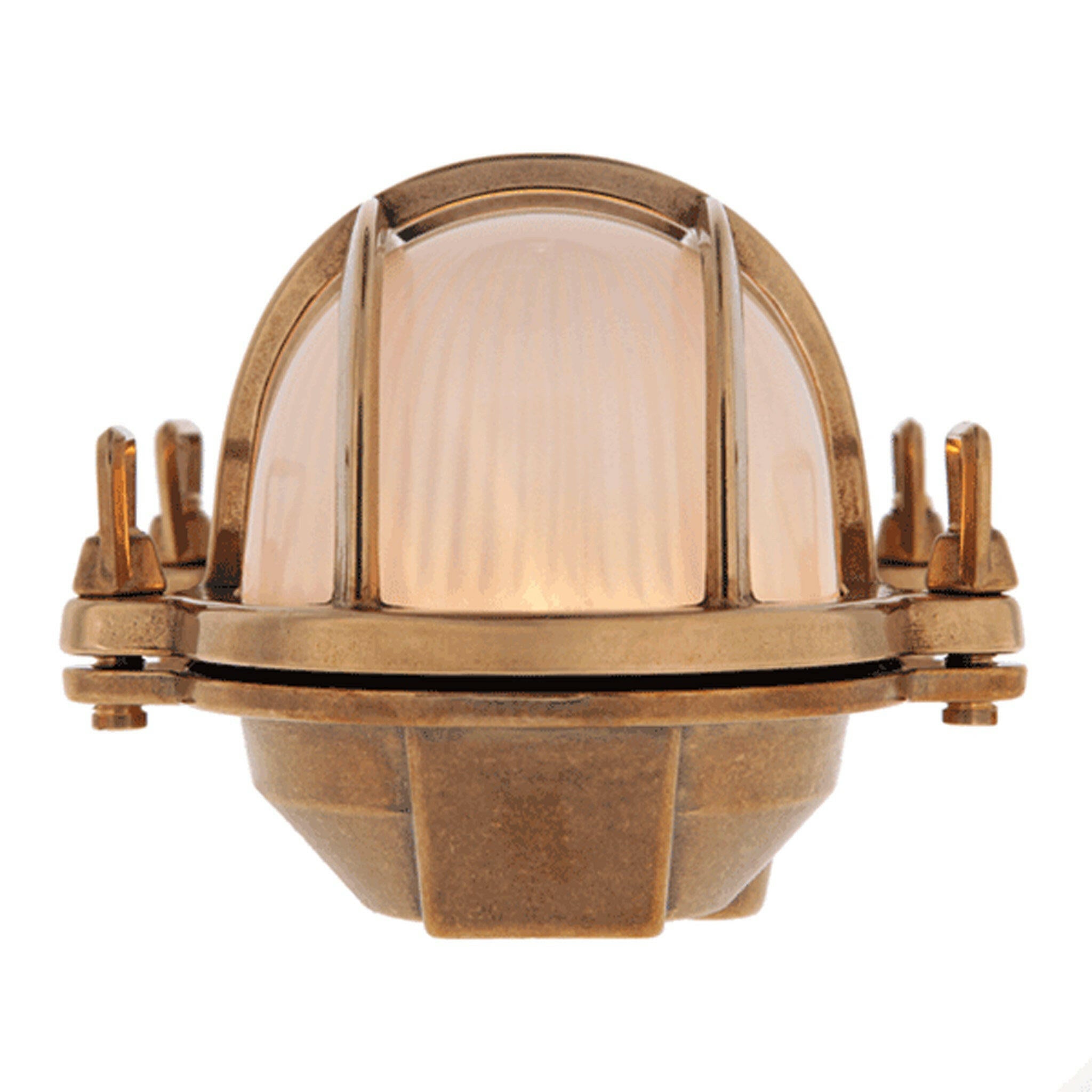 Medium Oval Bulkhead Light - 195 mm length.