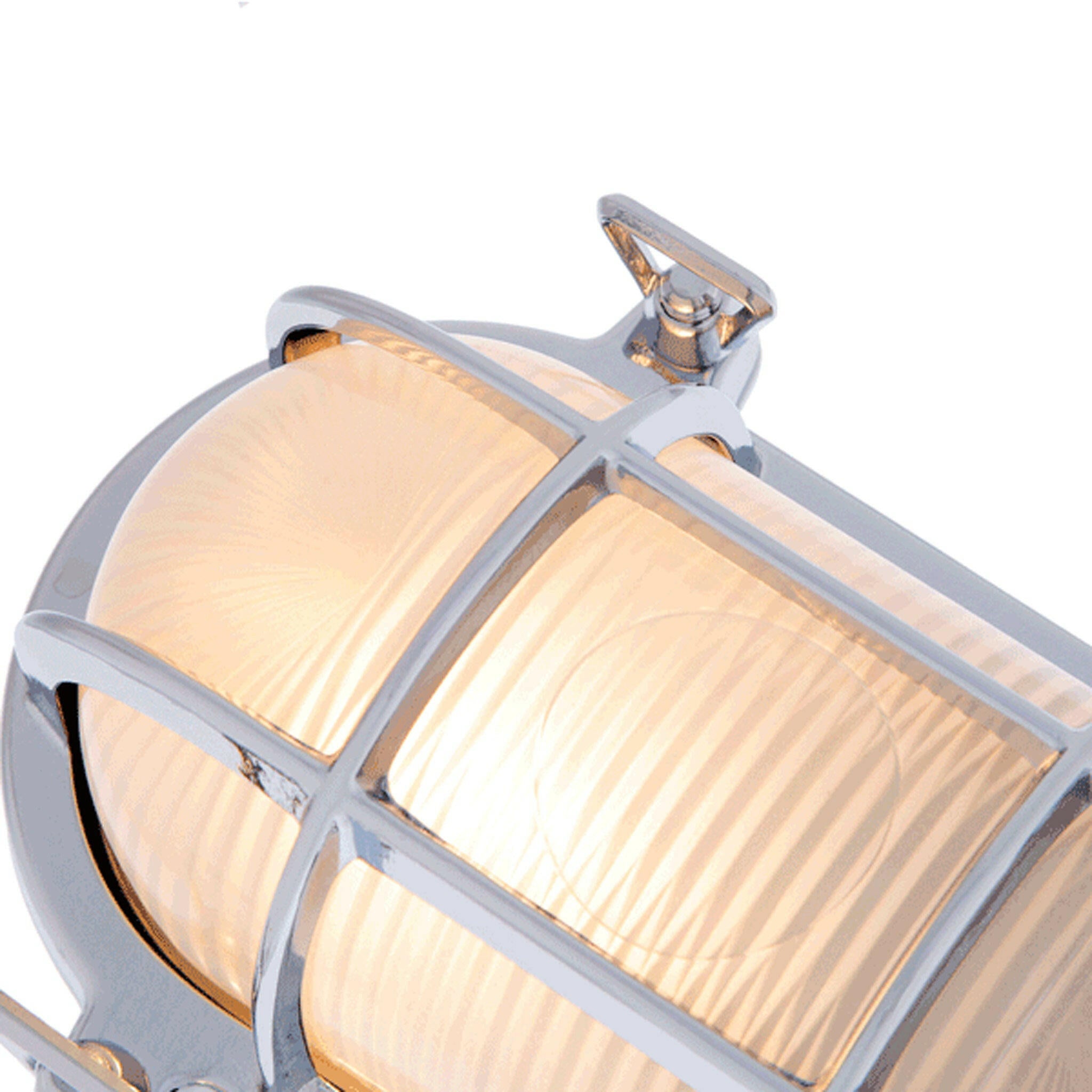 Medium Oval Bulkhead Light - 195 mm length.