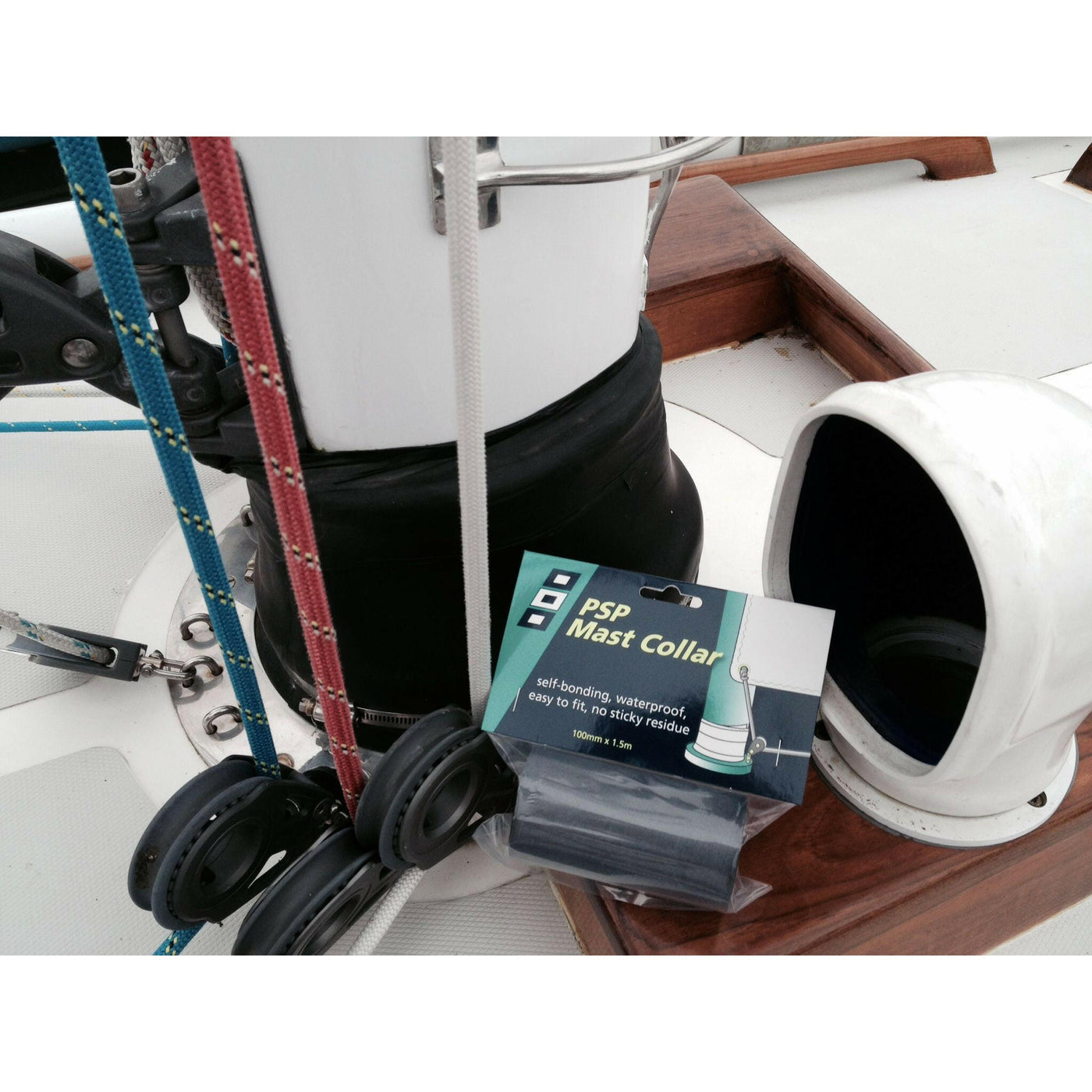 PSP Self Amalgamating Mast Collar 100 mm x 1.5 m - Black.