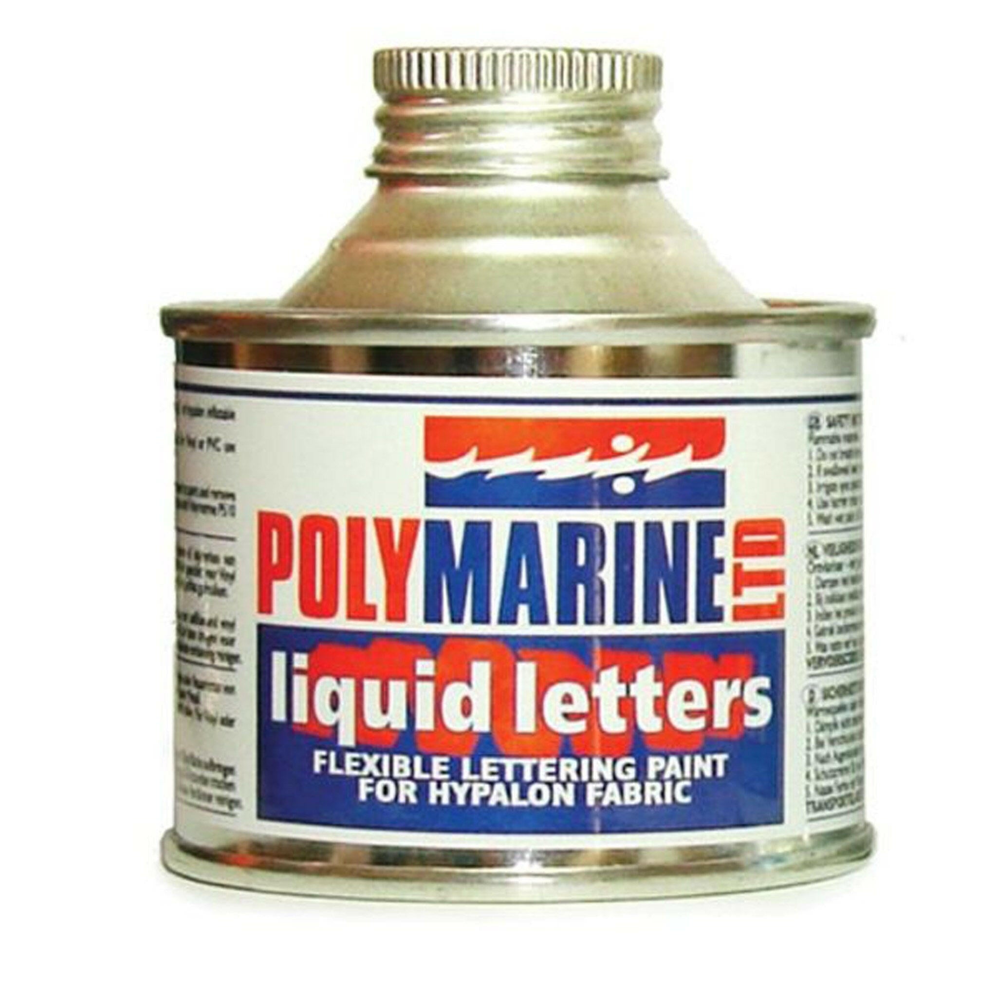 Polymarine Hypalon Lettering Paint - Arthur Beale