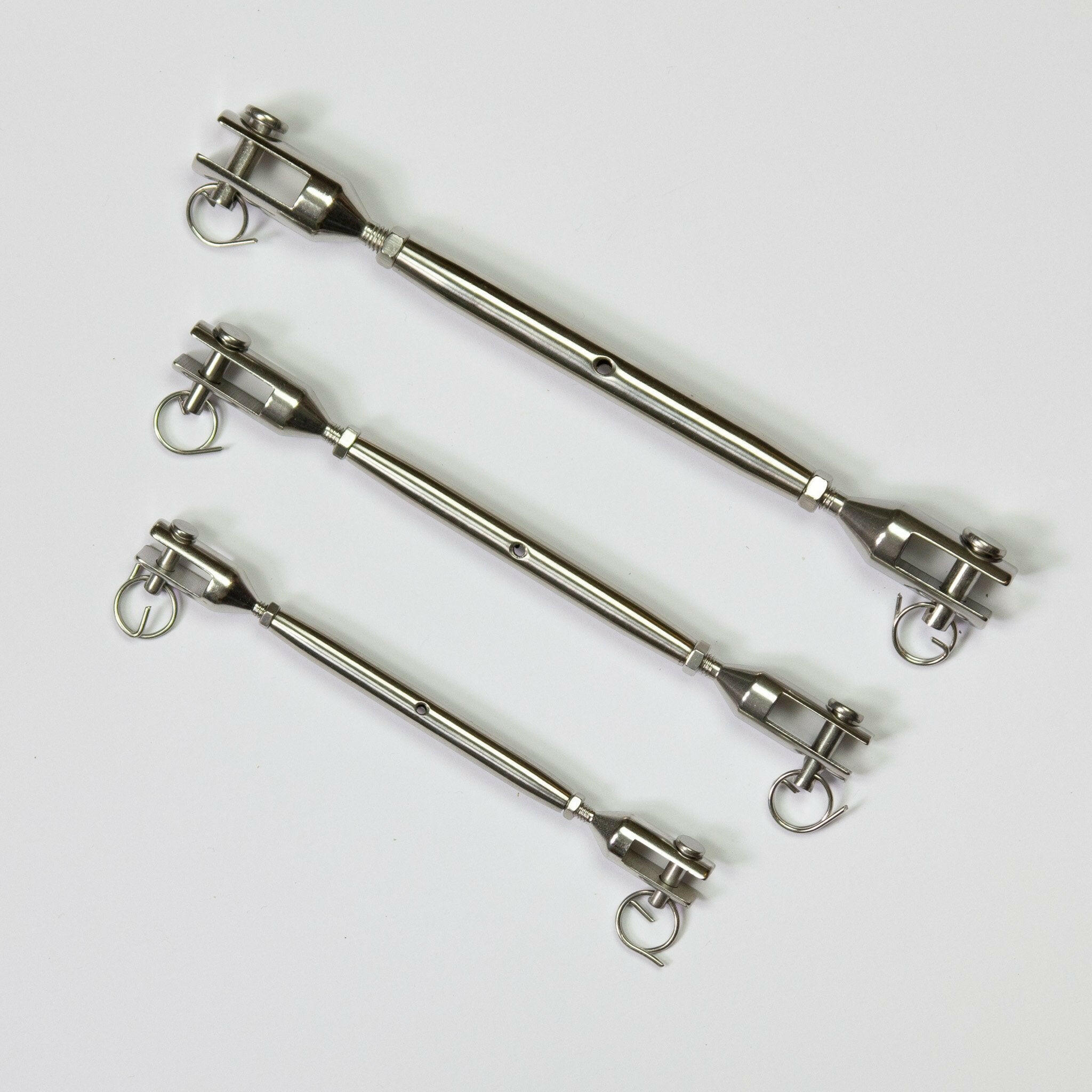 Rigging Screw Closed Body Machined Forks - Stainless Steel - Arthur Beale