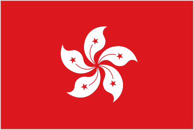 SPECIAL ADMINISTRATION REGION FLAG - HONG KONG.