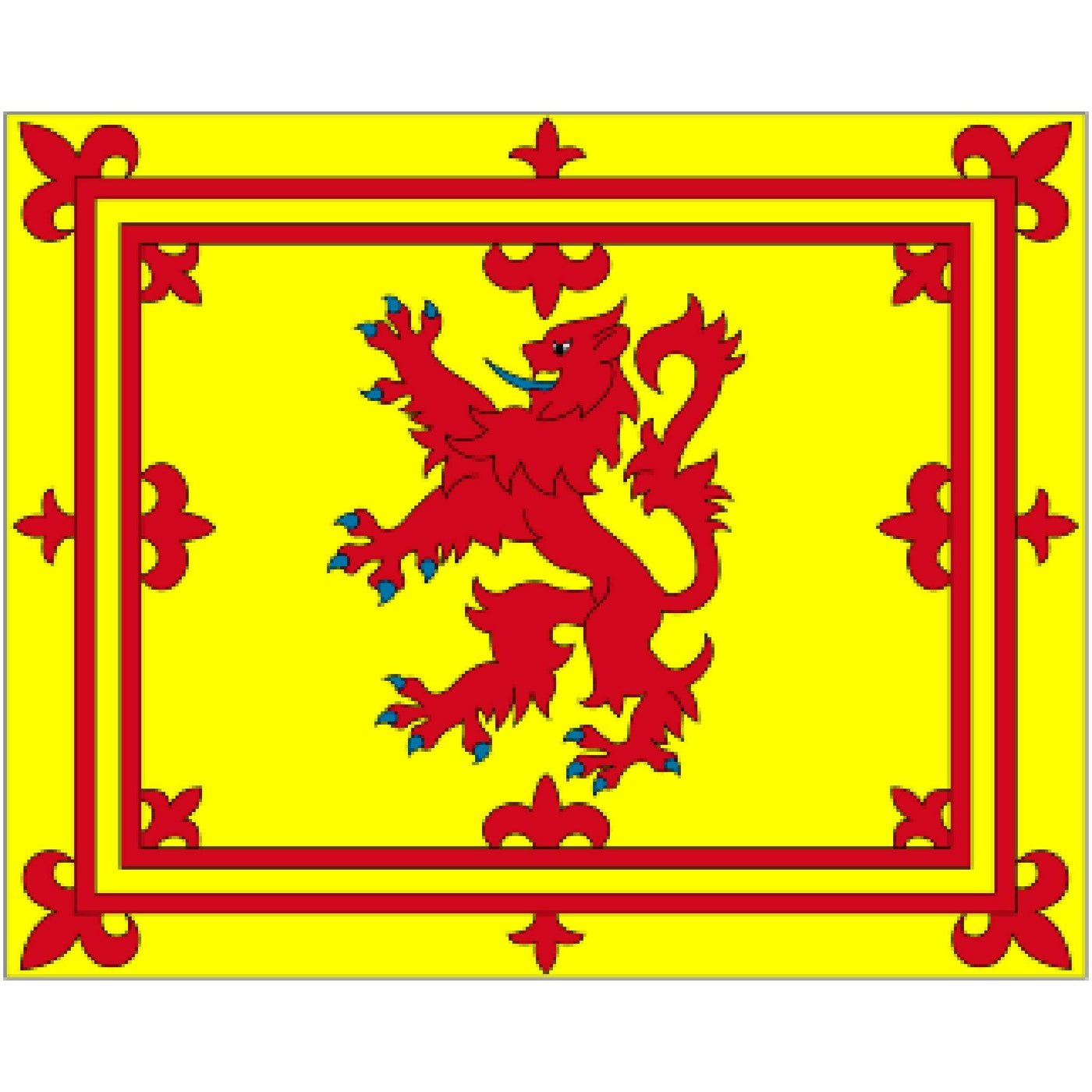 Courtesy Flag - Scotish Red Lion - Arthur Beale