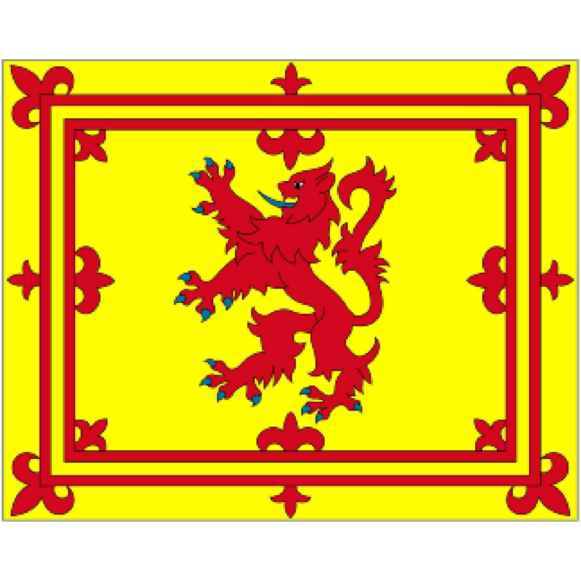 Courtesy Flag - Scotish Red Lion - Arthur Beale