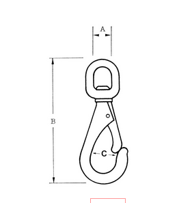 Stainless Swivel Boat Snaps.