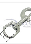 Dog Lead Clip - Stainless Steel.