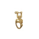Swivel D Snap Shackle Bronze - Arthur Beale