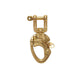 Swivel D Snap Shackle Bronze.
