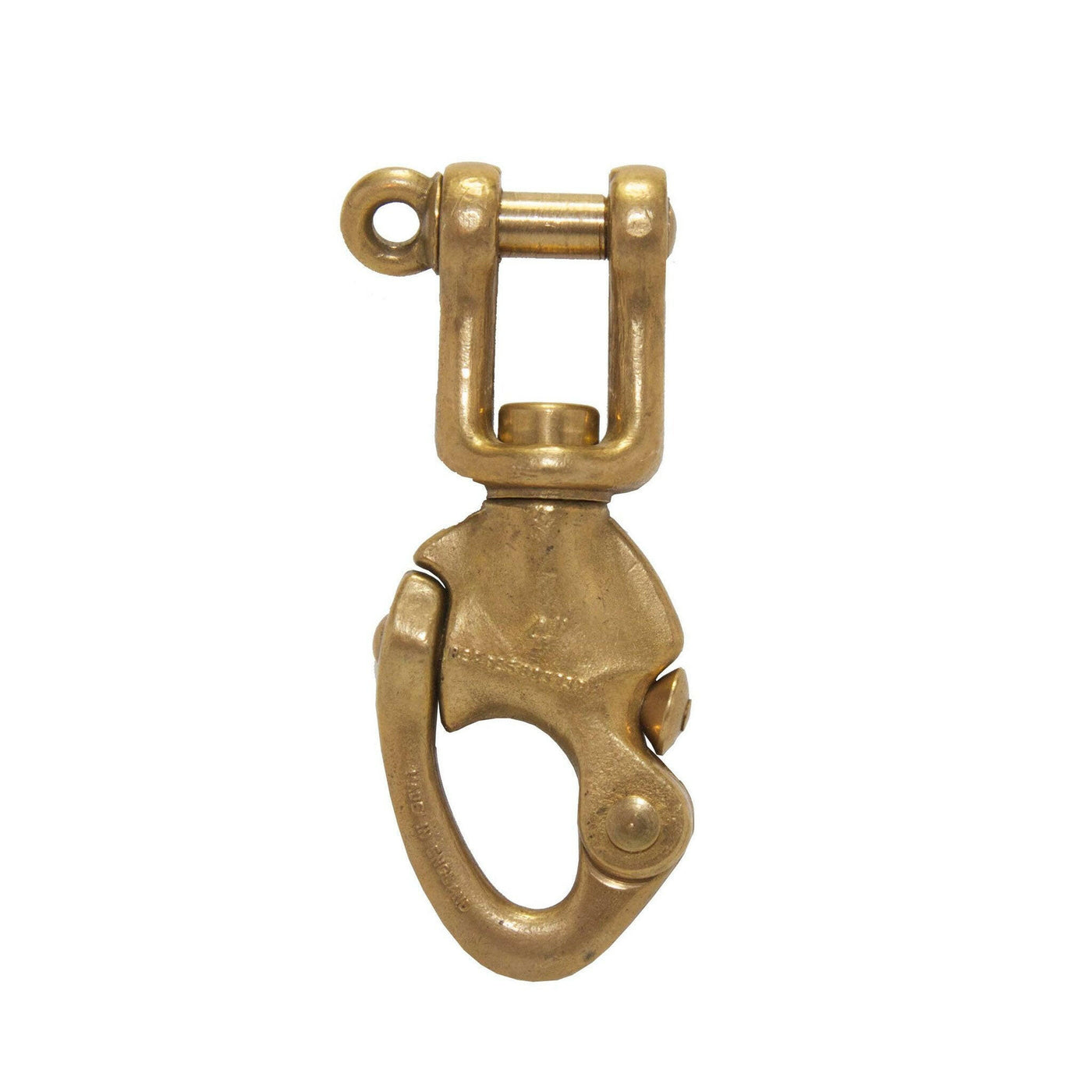 Swivel D Snap Shackle Bronze - Arthur Beale
