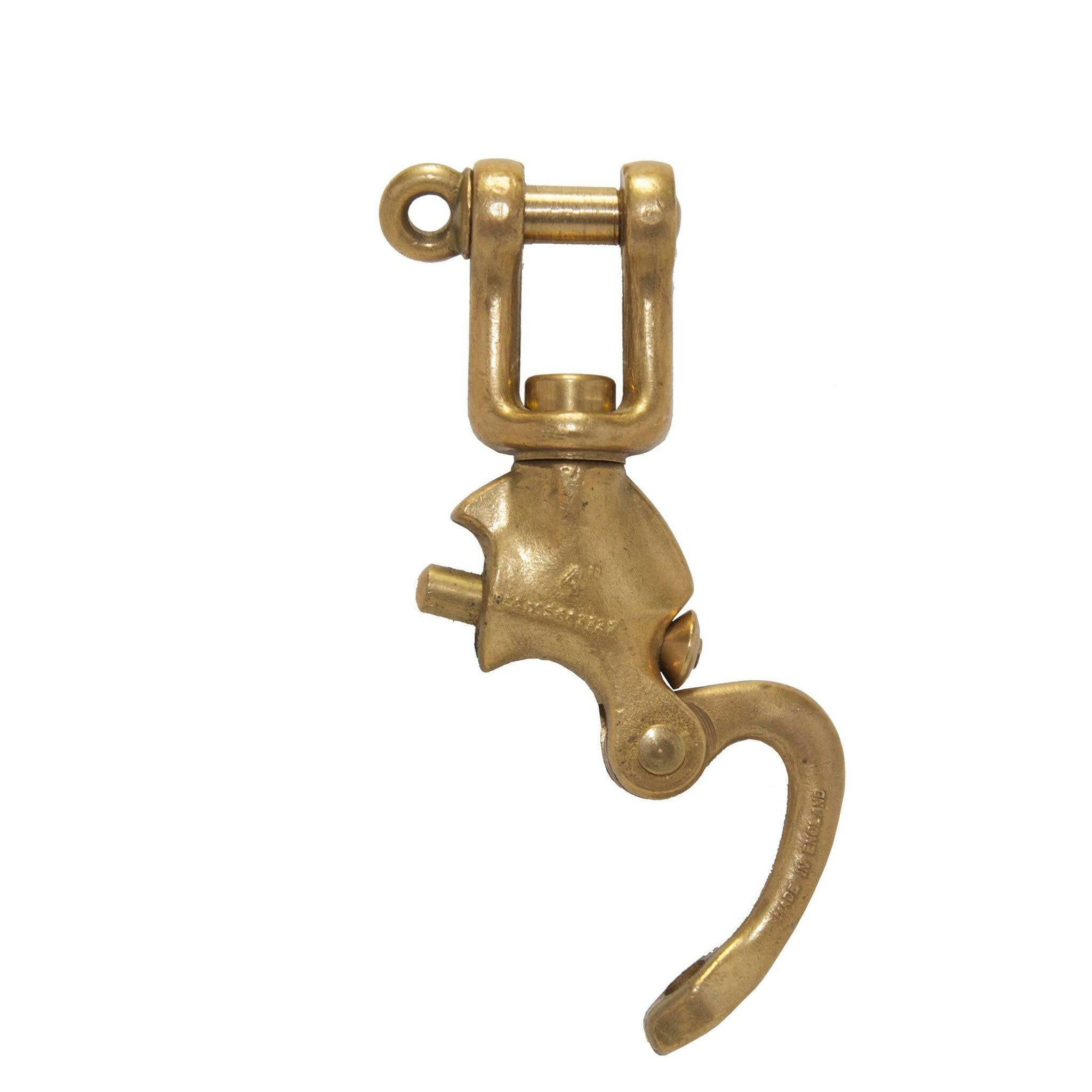 Swivel D Snap Shackle Bronze - Arthur Beale