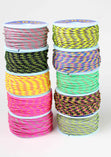 Neon Braided Polyester Trim Line Mini Reels.