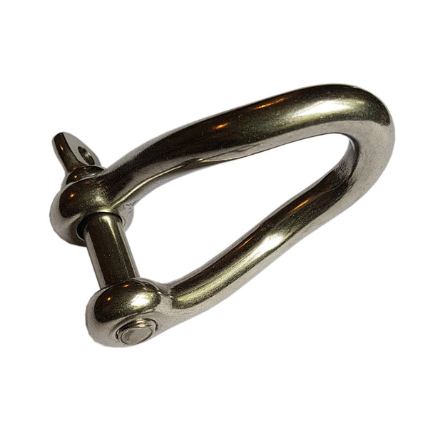Twisted D Shackle - Stainless Steel - Arthur Beale