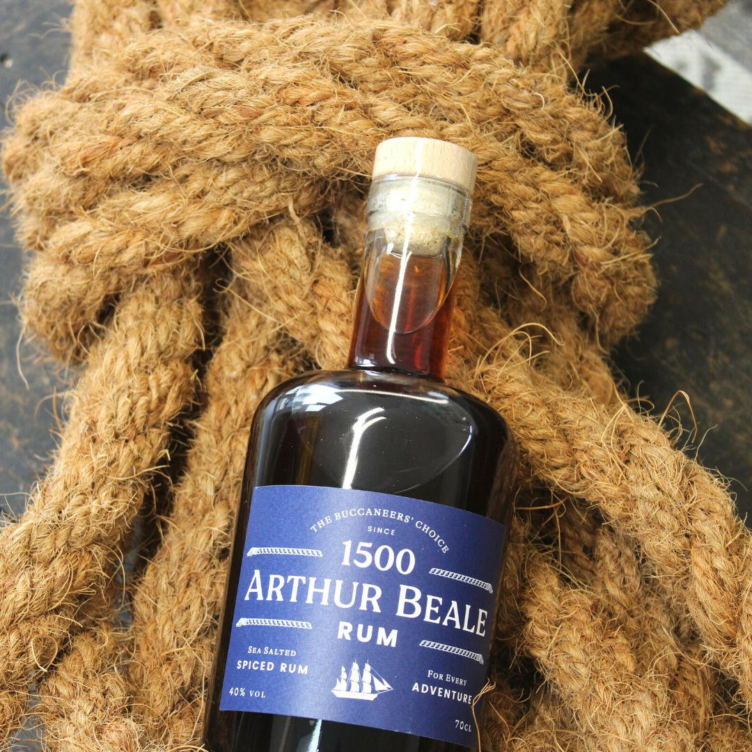 Arthur Beale Sea Salted Spiced Rum.