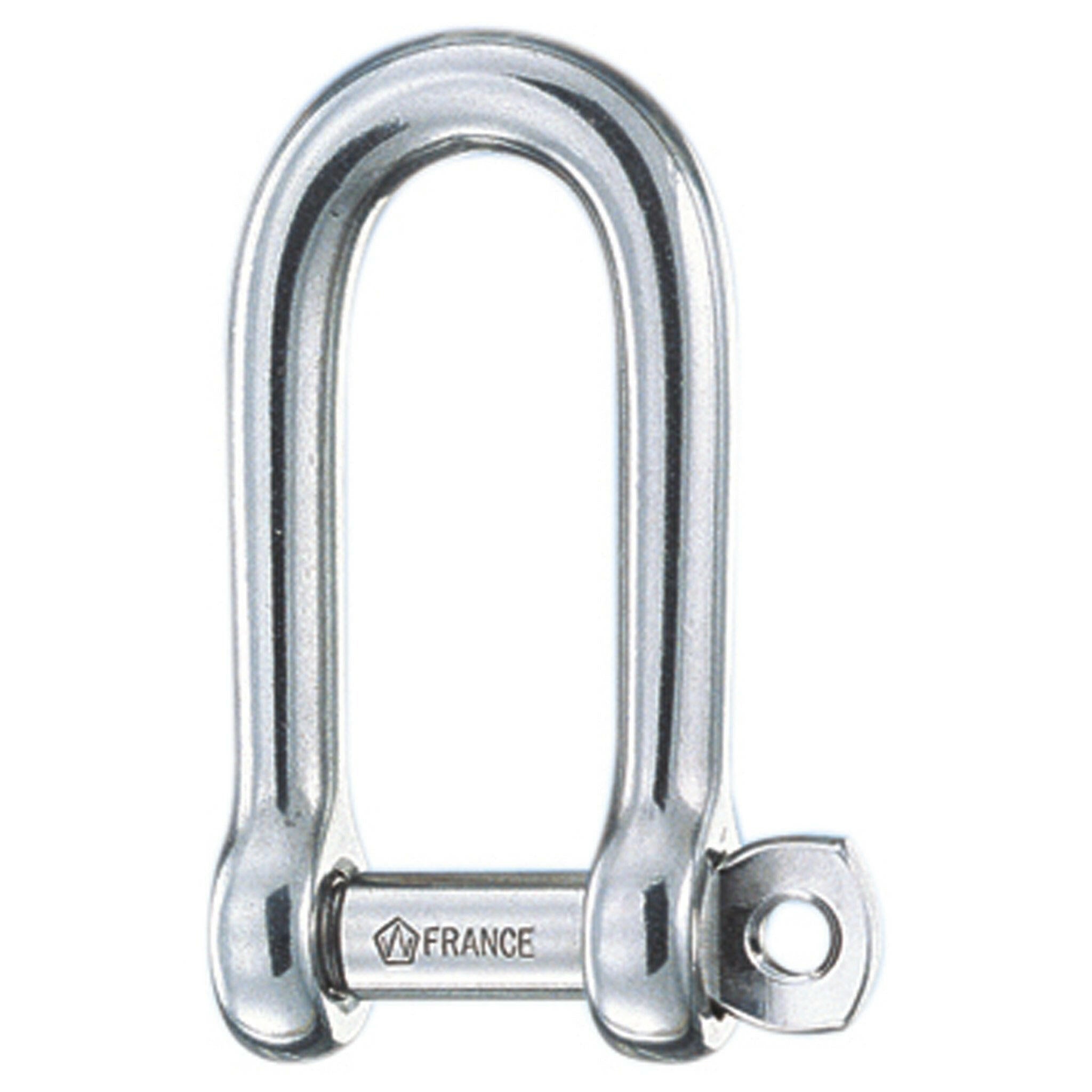 Wichard 4 mm Self Lock Long D Shackle - Arthur Beale