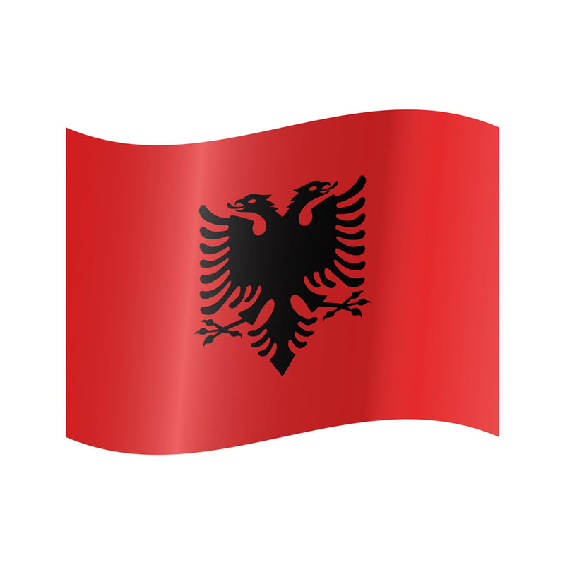 Courtesy Flag - Albania - Arthur Beale