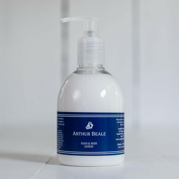 Arthur Beale Hand and Body Lotion.