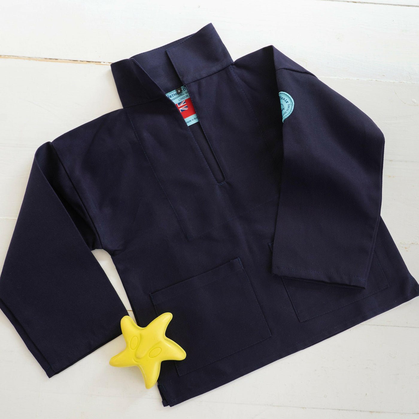 Arthur Beale Childrens' Open Neck Smock.