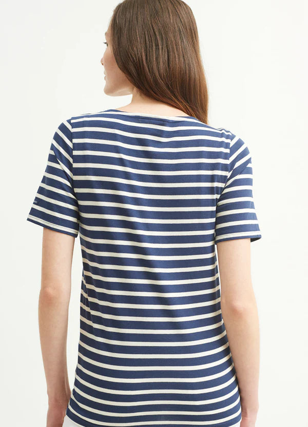 Saint James Levant Moderne Breton T-shirt.