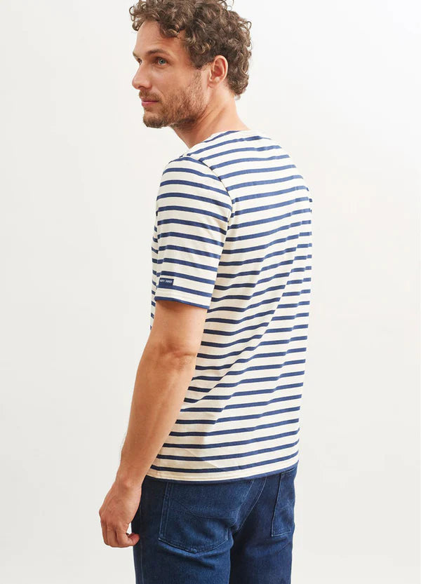 Saint James Levant Moderne Breton T-shirt.