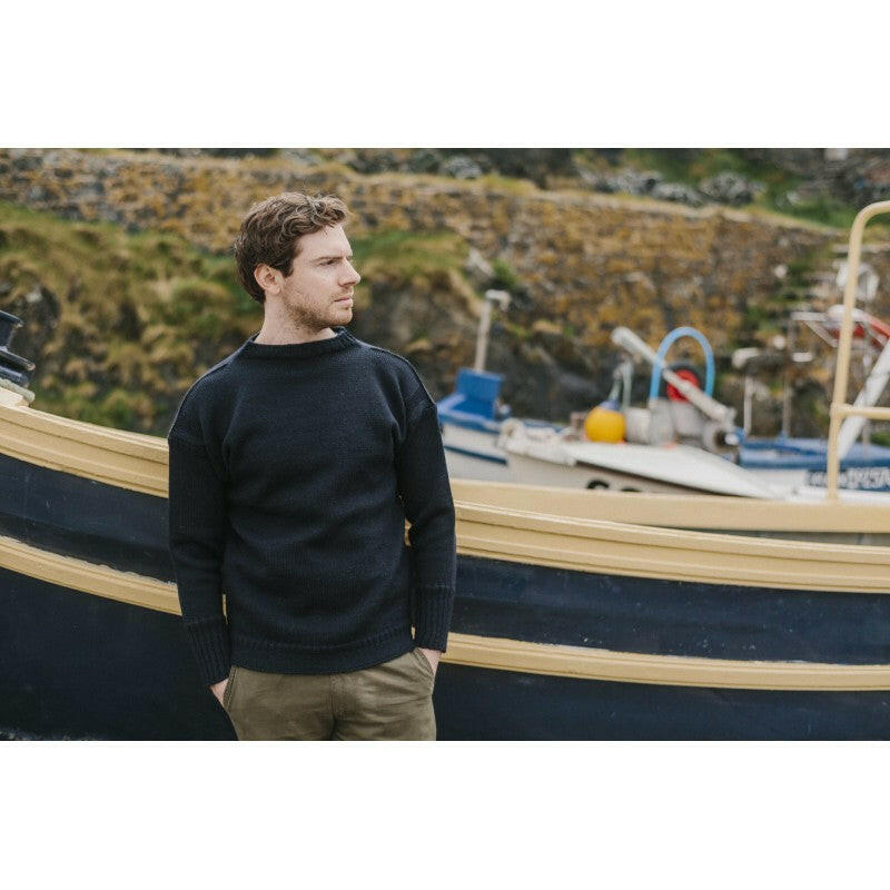 Burhou - Guernsey Sweater - Channel Jumper.