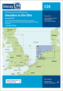 You added <b><u>Imray Chart C26 IJmuiden to Die Elbe Scale 1:345 000 WGS84</u></b> to your cart.