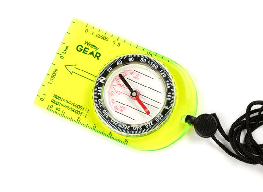 Whitby Gear WG40 compact baseplate compass.