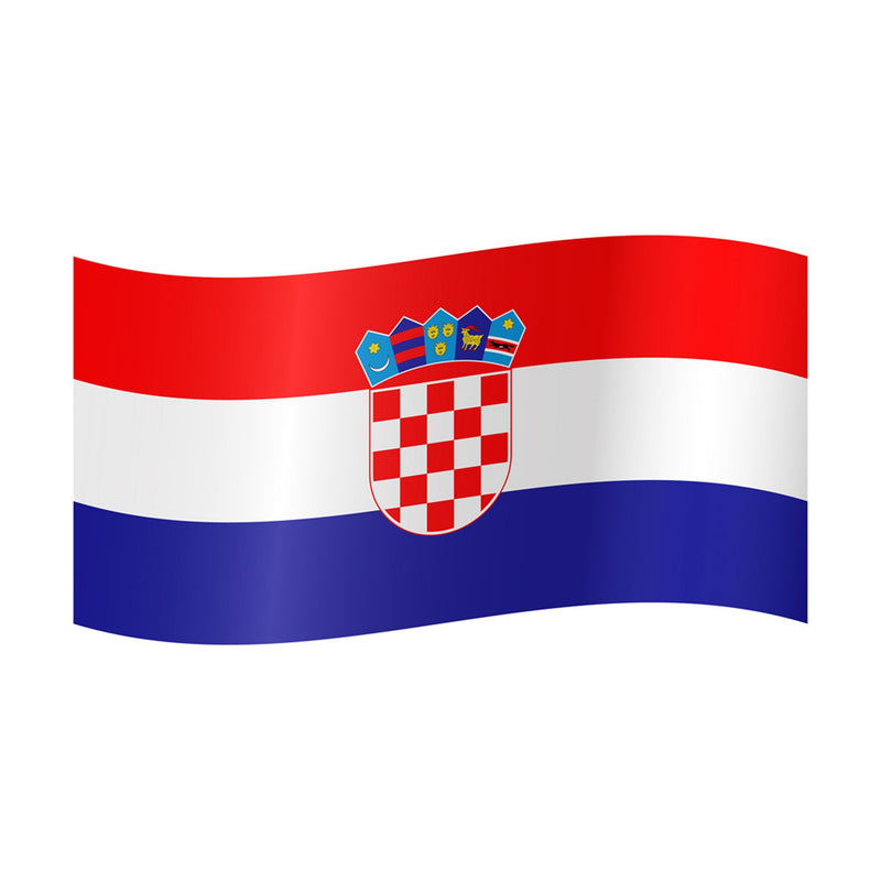 Courtesy Flag - Croatia - Arthur Beale