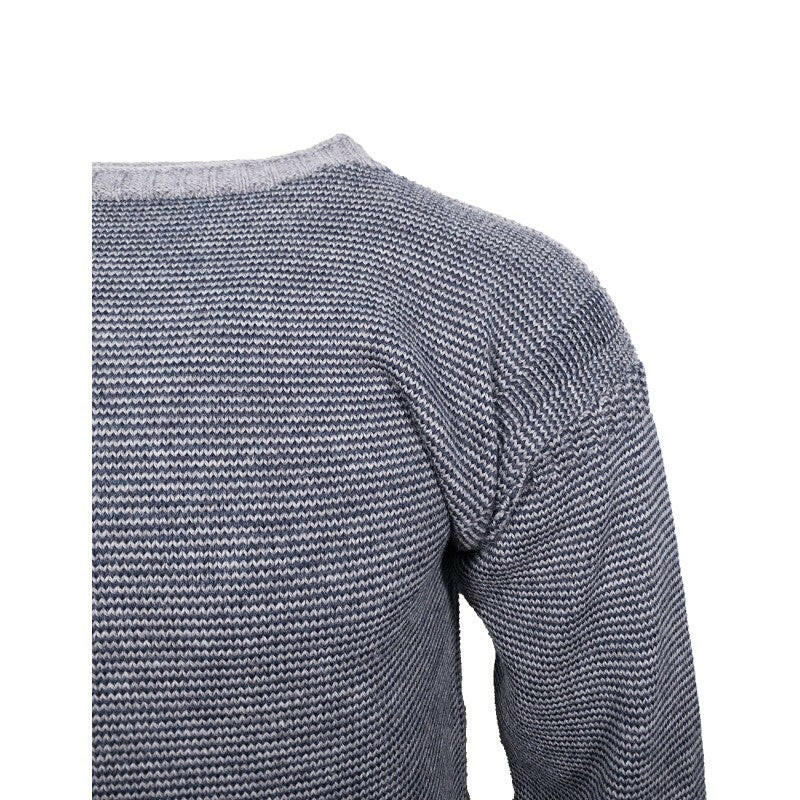 Casquets - The Fine-Striped Guernsey Jumper - Channel jumper.