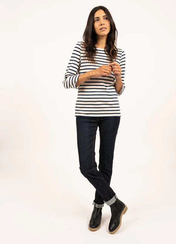 Saint James Galathée II Breton Striped Top.