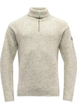 Devold Nansen Zip Neck Sweater.