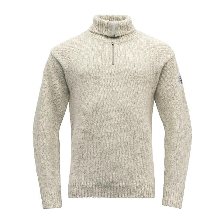 Devold Nansen Zip Neck Sweater.