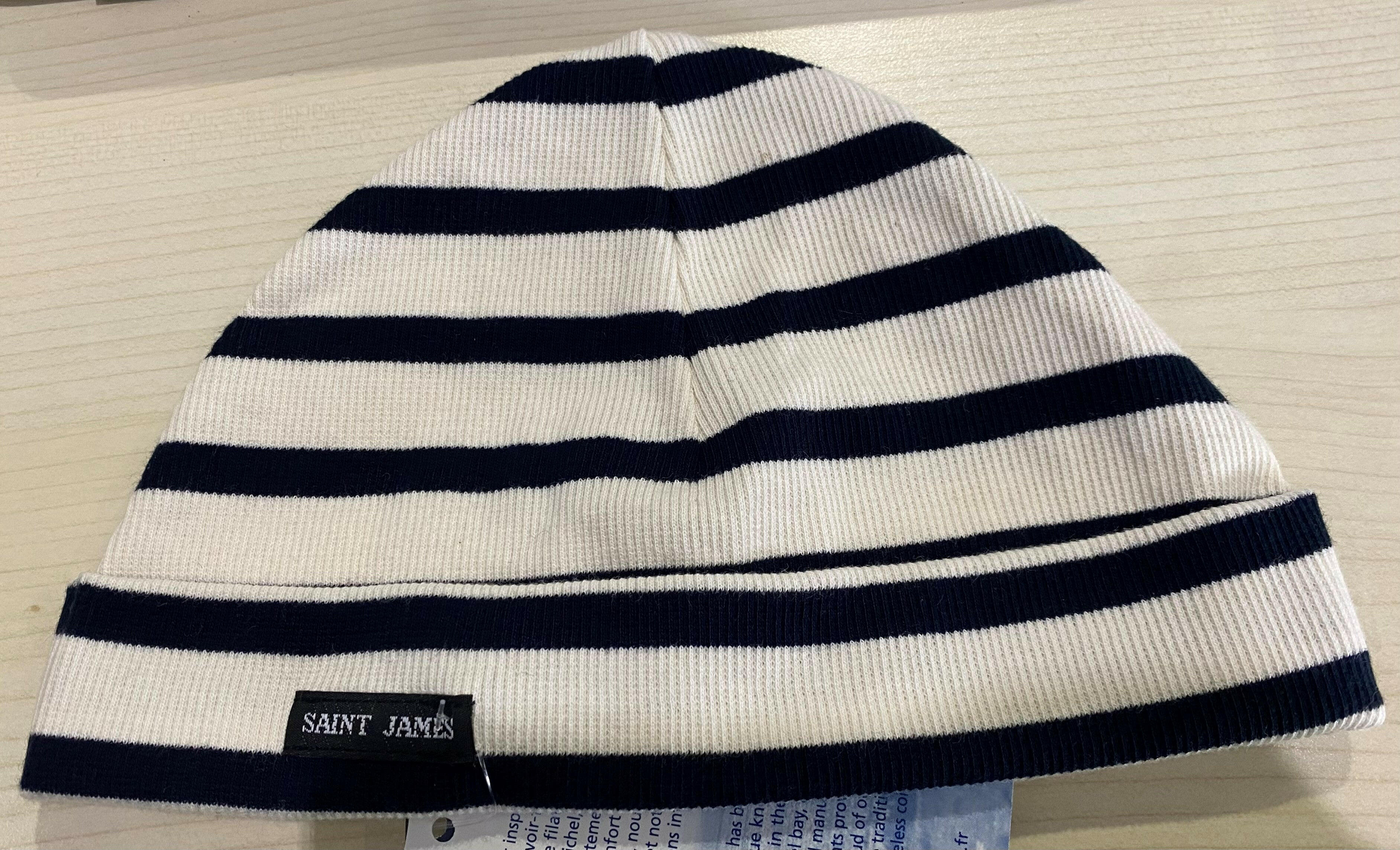 Saint James Childrens' Surcouf Striped Beanie.