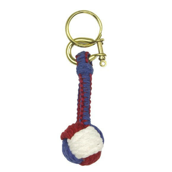 Monkey Fist Knot Keyring.