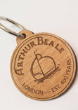 Arthur Beale Wooden Keyring - Arthur Beale