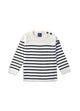Saint James Moussaillon striped sailor jumper for kids.