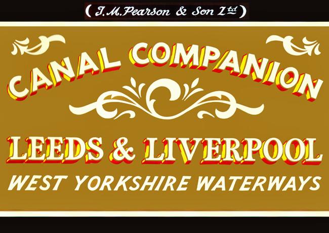 Pearson's Canal Companion - Leeds and Liverpool - Arthur Beale