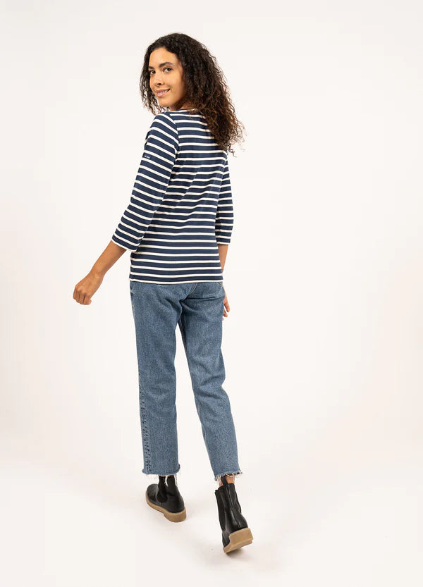 Saint James Galathée II Breton Striped Top.