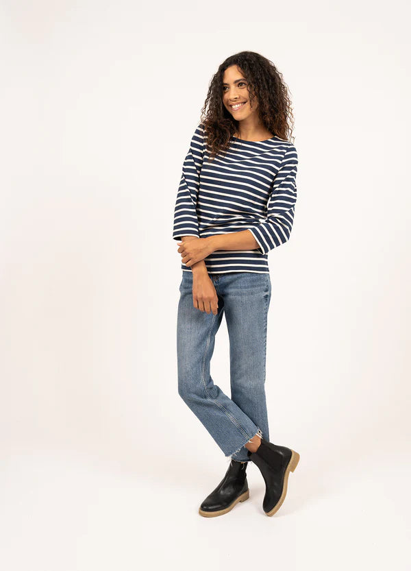 Saint James Galathée II Breton Striped Top.