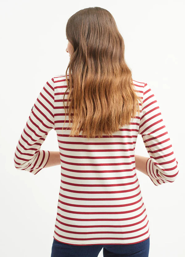 Saint James Galathée II Breton Striped Top.