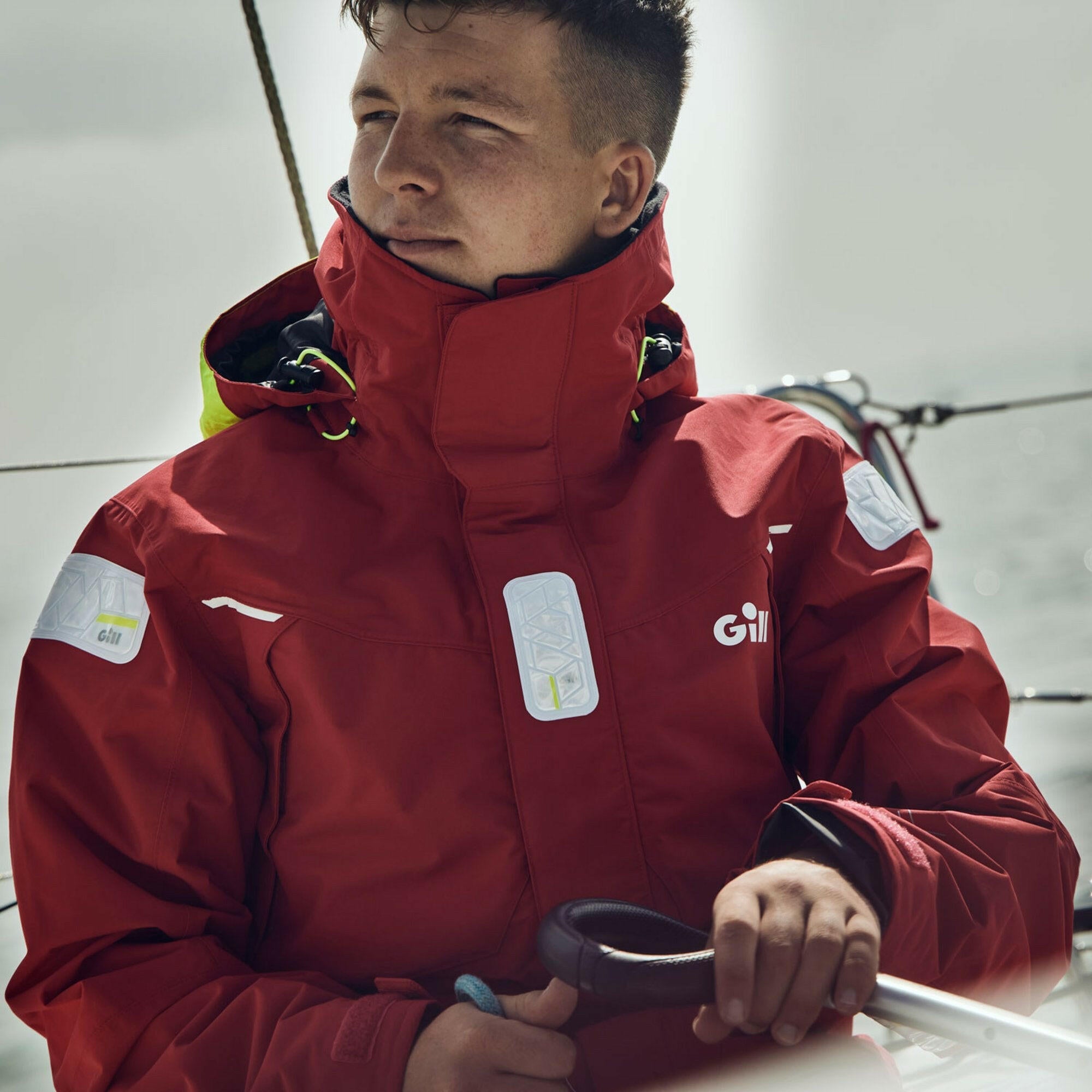 Gill Mens' Jacket OS25J Offshore Jacket.