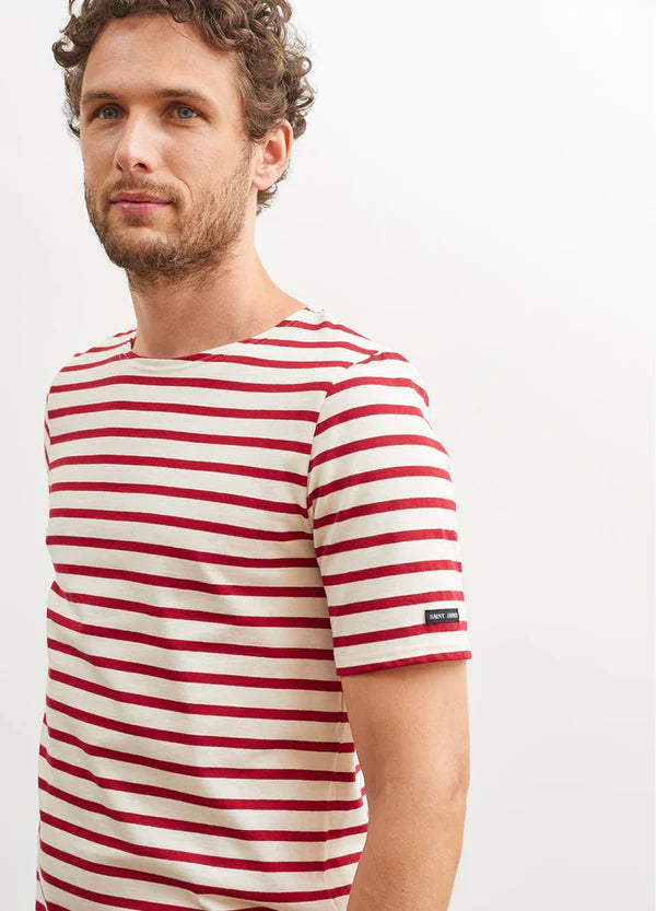 Saint James Levant Moderne Breton T-shirt.