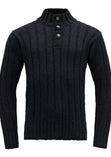 Devold Nansen Wool Button Neck.