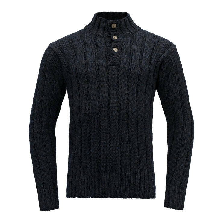 Devold Nansen Wool Button Neck.