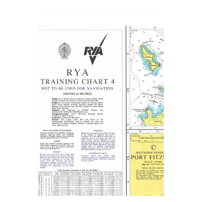 RYA Training Chart 4 - Arthur Beale
